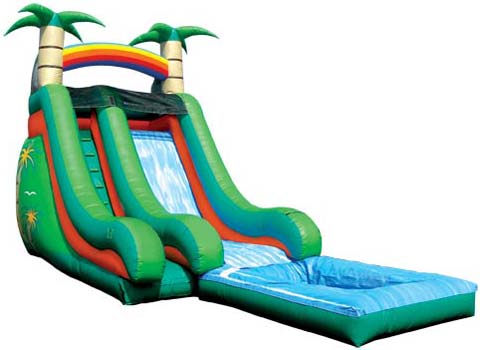 inflatable backyard water slide