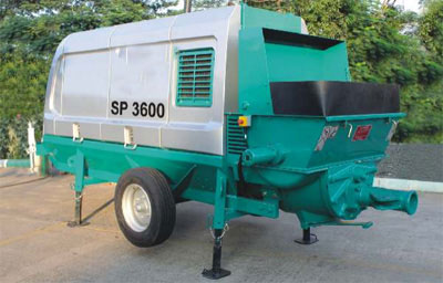 Trailer Concrete Pump