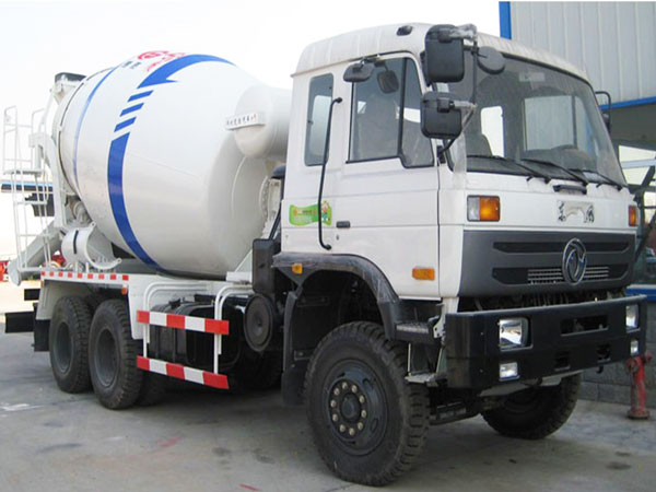 Small Concrete Mixer Truck