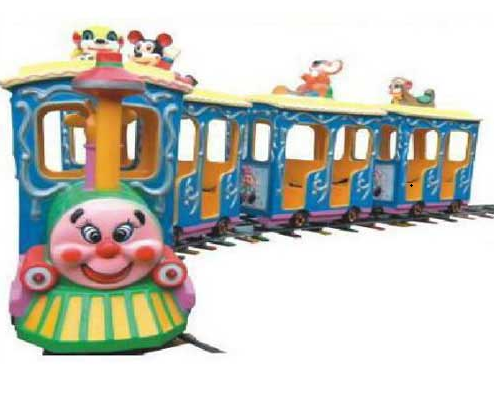 mall mini train rides with tracks
