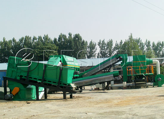 trash recycling plant