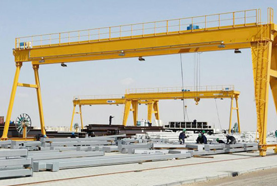 Double Girder Gantry Crane 15 Ton
