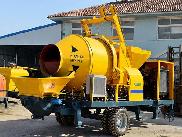 ABJZ30C diesel cement mixer pump