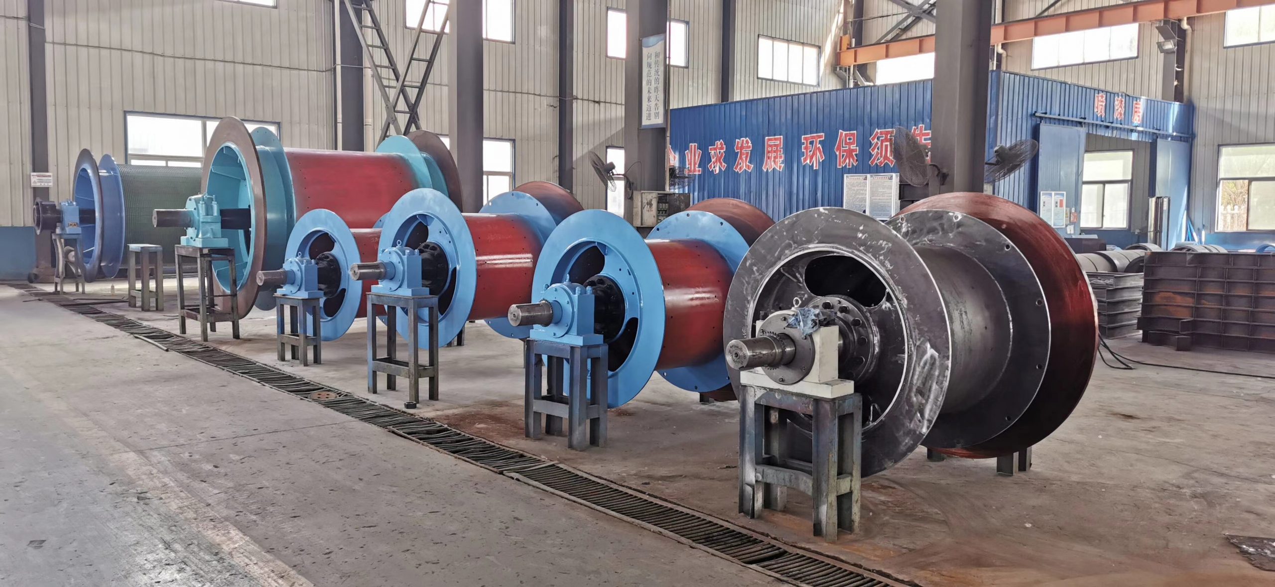 Electric Mine Winches