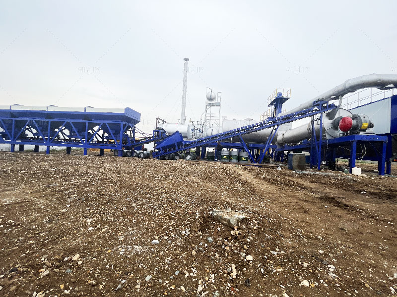 120TPH Continuous Asphalt Plant