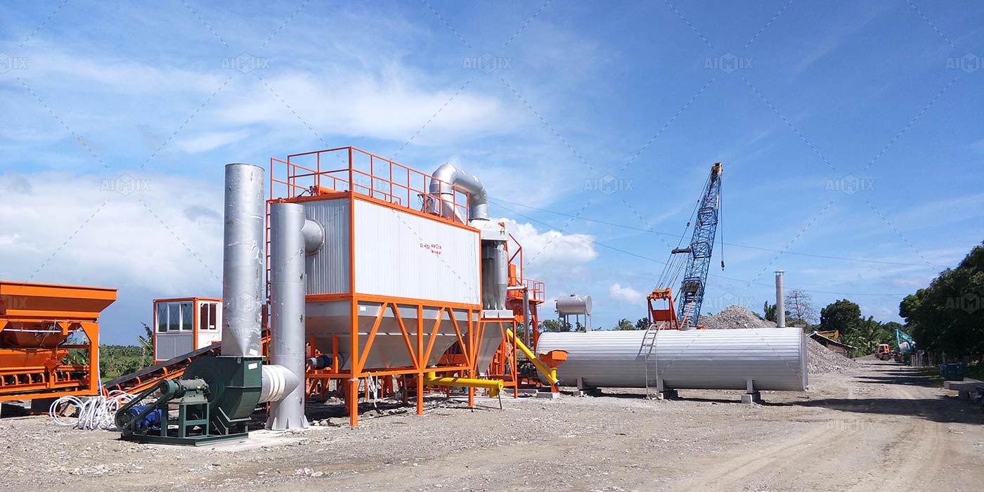 Asphalt Batching Plant Equipment in the Philippines