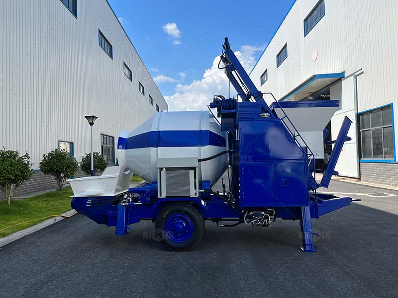 Concrete Mixer Pump with Diesel Engine