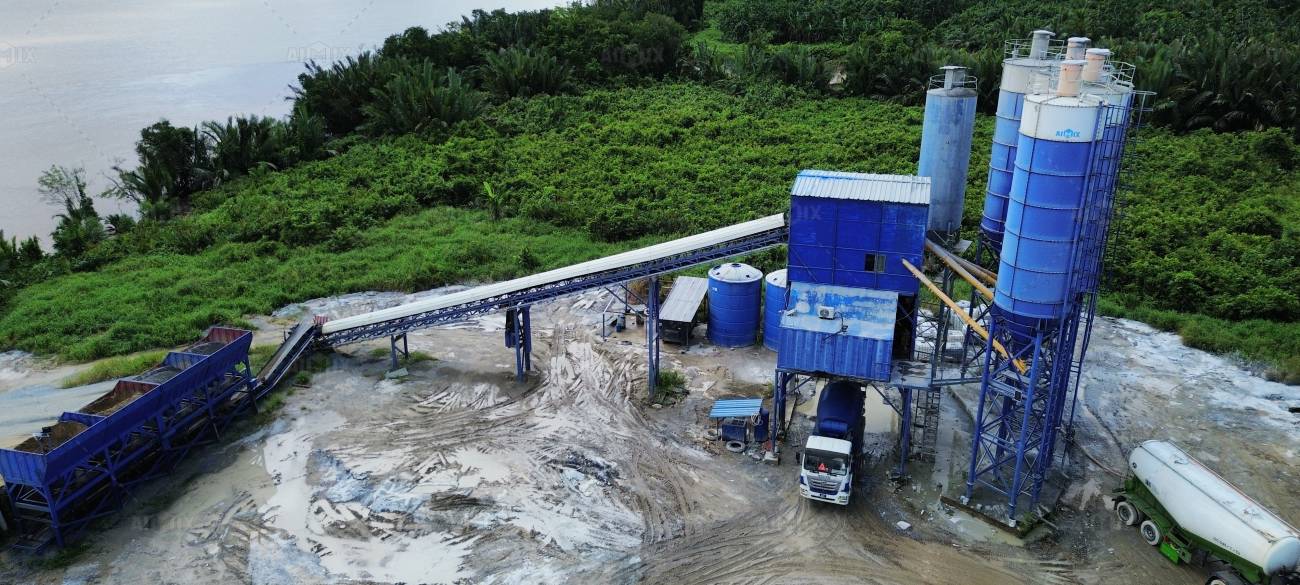 stationary batching plant