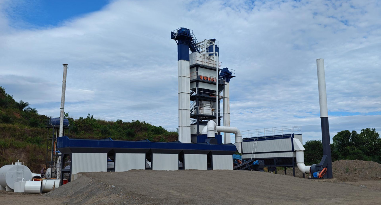 stationary asphalt plant