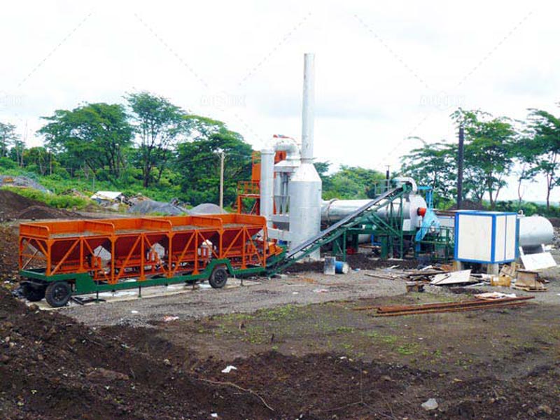 drum mix asphalt plant