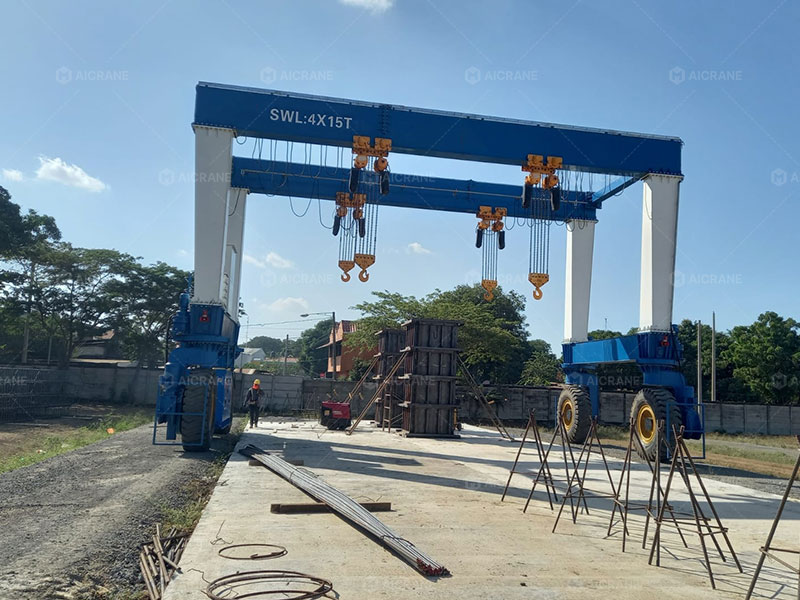 rubber tyred gantry crane